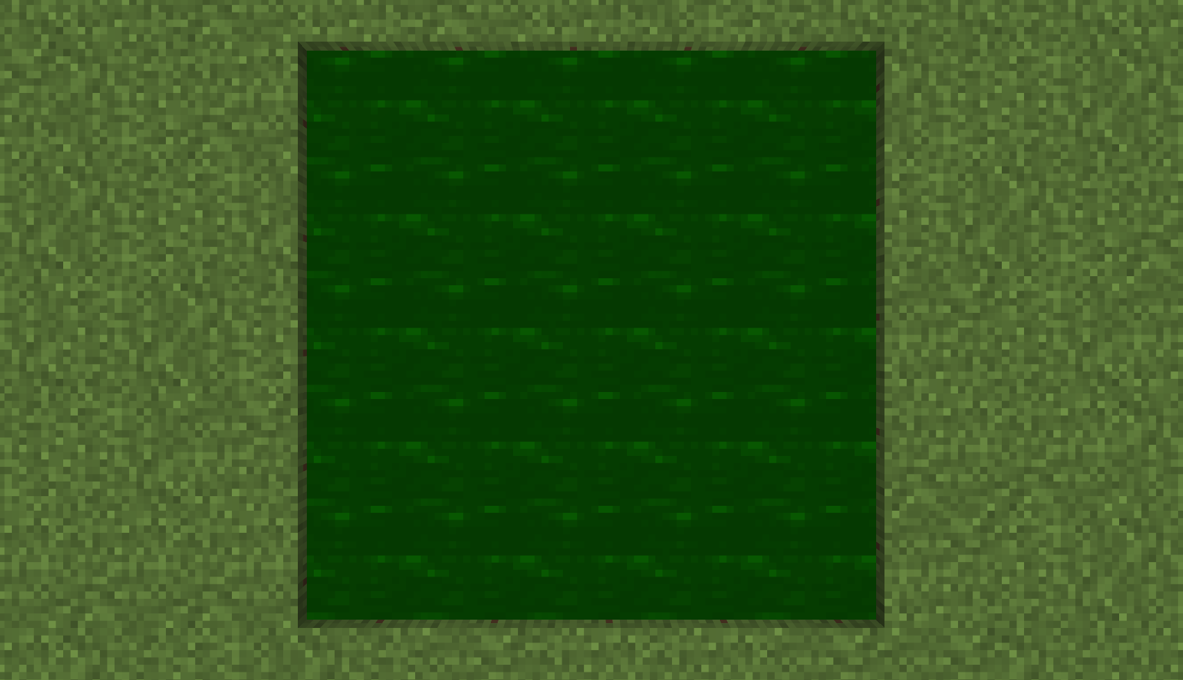 A screenshot of a green acid fluid in the world